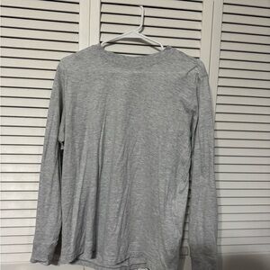 lululemon athletica Gray Long Sleeve Tee